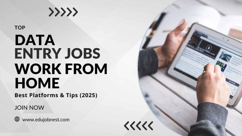 Data Entry Jobs Work From Home