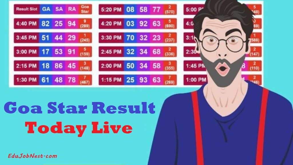 Goa Star Result Today Live