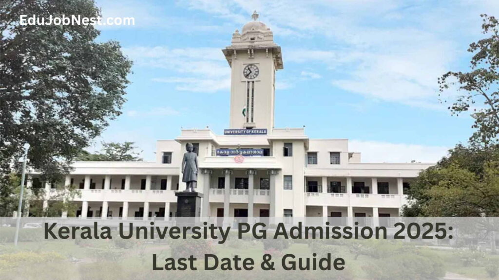 Kerala University PG Admission 2025