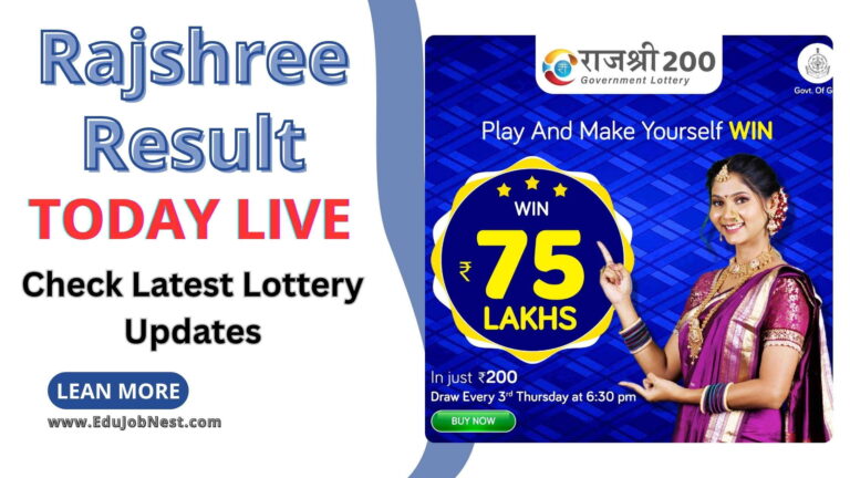 Rajshree Result Today Live