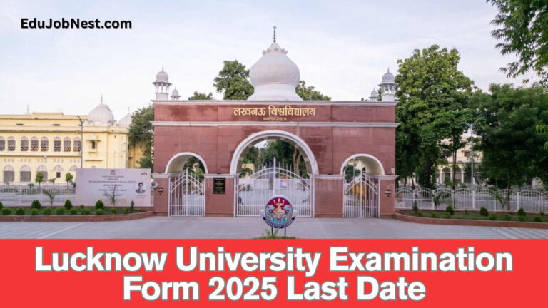 Lucknow University Examination Form 2025