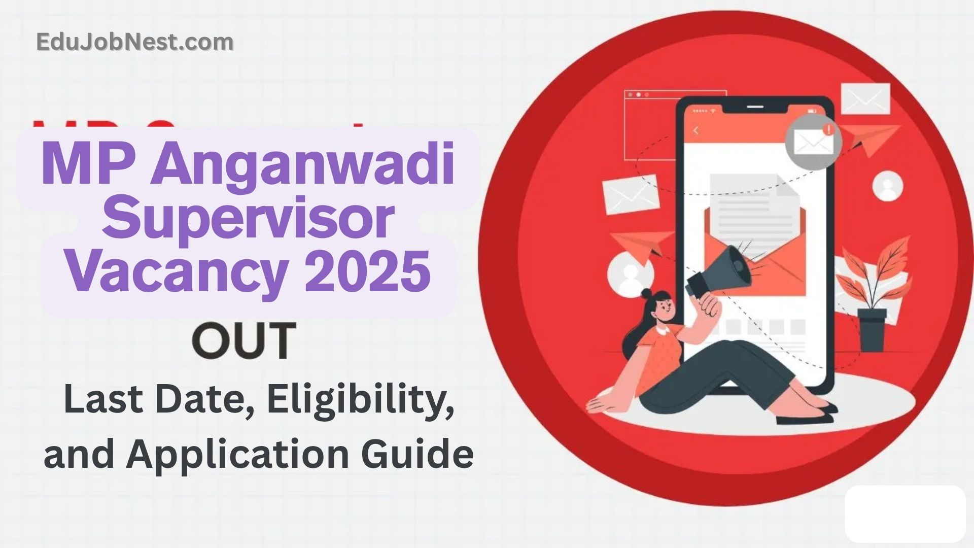 MP Anganwadi Supervisor Vacancy 2025