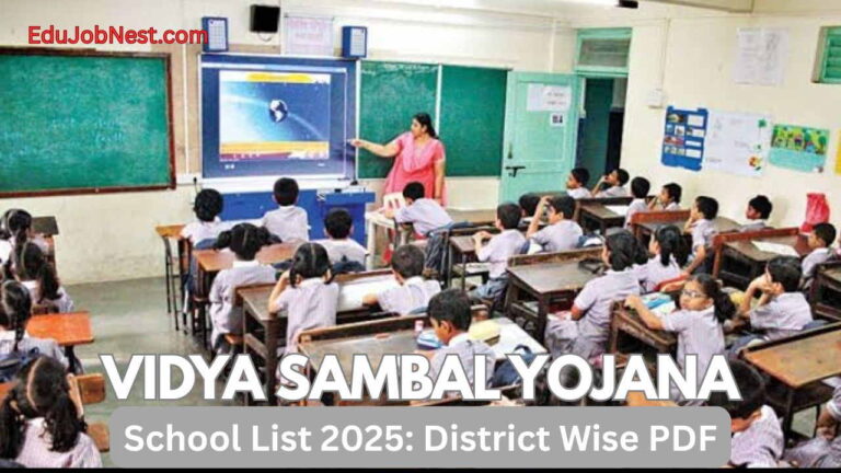 Vidya Sambal Yojana School List