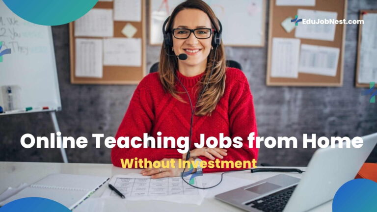 Online Teaching Jobs from Home in 2025