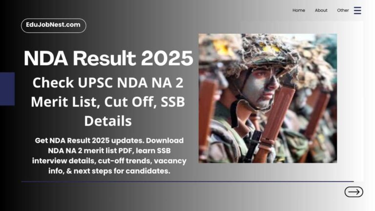 NDA Result 2025