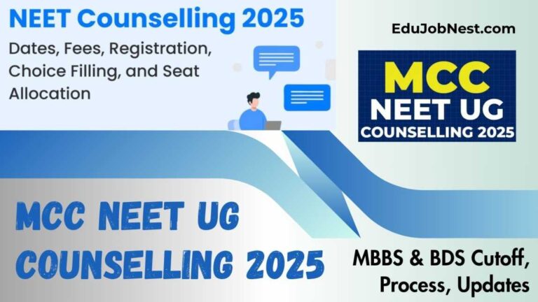 MCC NEET UG Counselling 2025