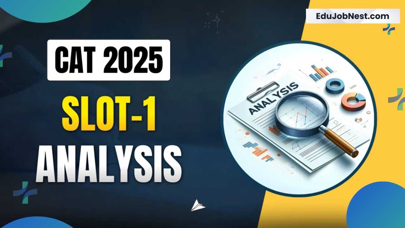 CAT Exam Slot 1 Analysis 2025