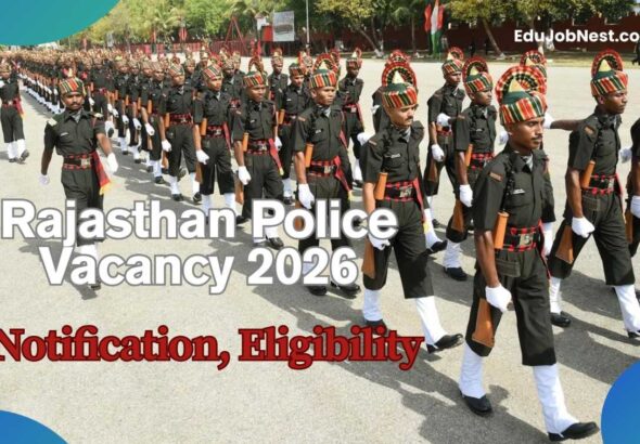 Rajasthan Police Vacancy 2026