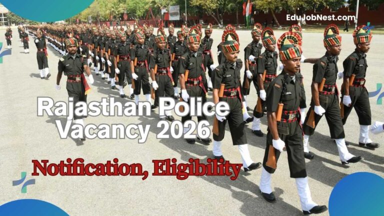 Rajasthan Police Vacancy 2026