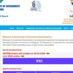 BSE Telangana Hall Tickets 2026 Out