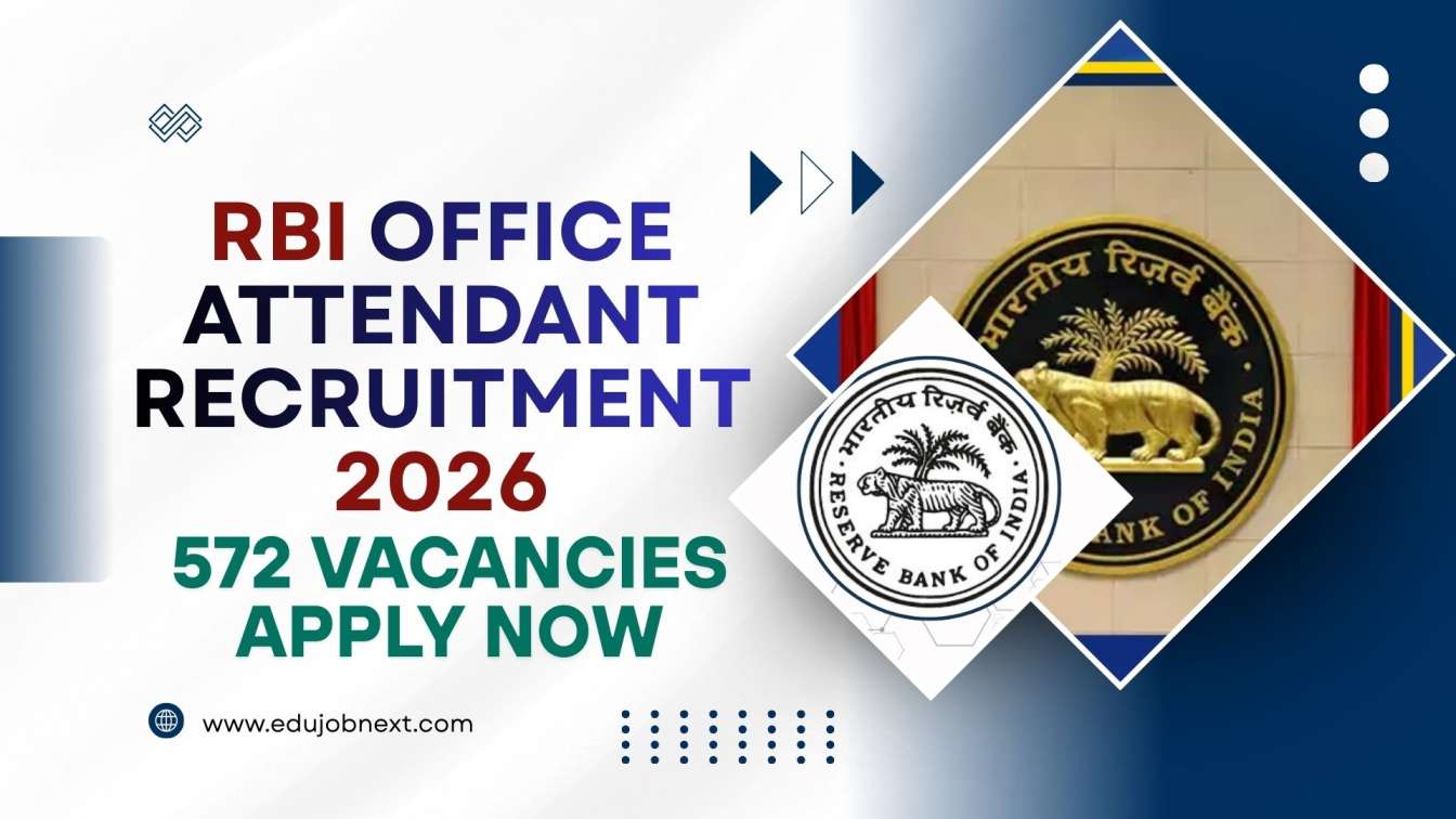 RBI Office Attendant Recruitment 2026