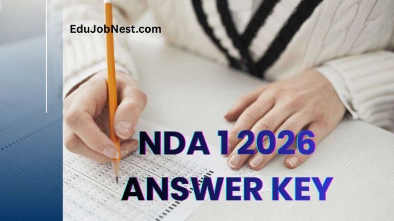NDA 1 2026 Answer Key