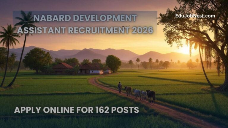 NABARD Development Assistant Recruitment 2026
