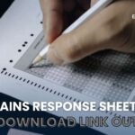 JEE Mains Response Sheet 2026