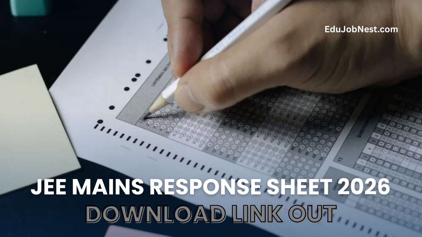 JEE Mains Response Sheet 2026