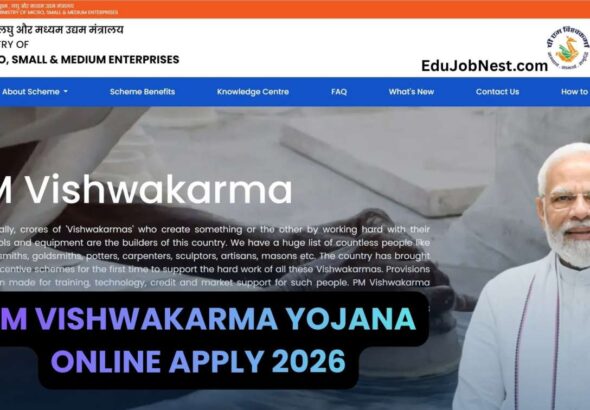 PM Vishwakarma Yojana Online Apply 2026