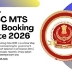 SSC MTS Slot Booking Date 2026