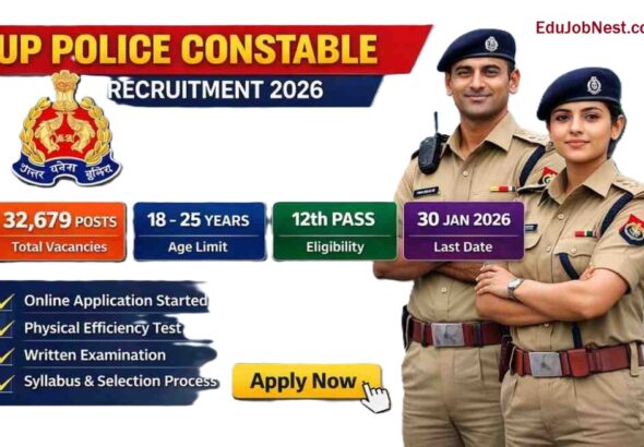 UP Police Constable Vacancy 2026